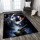 Xenomorph And Ellen Ripley Rug