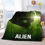 Xenomorph Horror Blanket