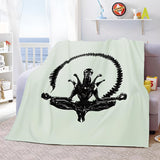 Xenomorph Meditation Blanket