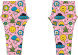 Alien UFO Leggings