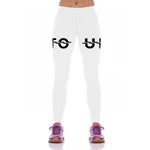 White UFO Leggings