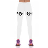 White UFO Leggings