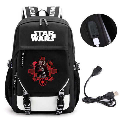 Black Star Wars Backpack