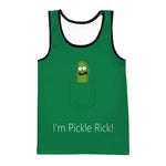 I am Pickle Rick Tank Top