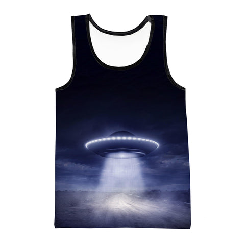 UFO Flying Saucer Tank Top