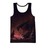 Xenomorph vs Jedi Tank Top