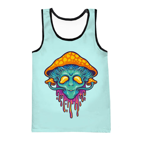 Alien Mushroom Tank Top