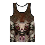 Alien Skull Tank Top