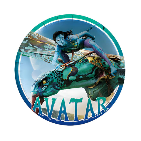 Avatar Birthday Paper Plates