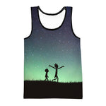 Beautiful Rick  and Morty Tank Top