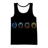 Black Alienware Tank Top