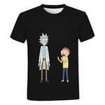 Black Rick And Morty Shirt