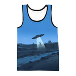 Blue UFO Tank Top