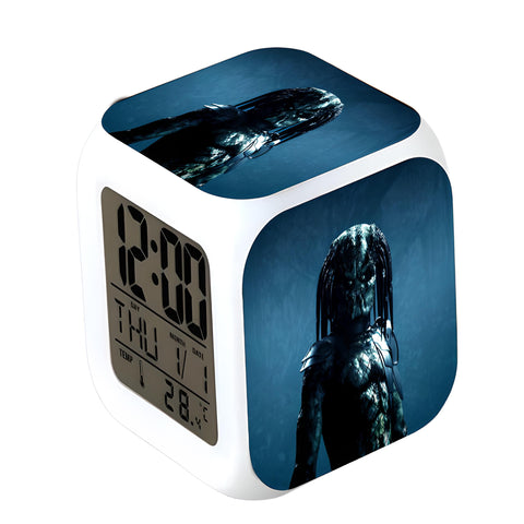 Blue Predator Alarm Clock