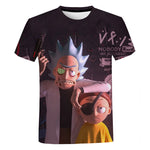 Cartoon Rick And Morty T-Shirt