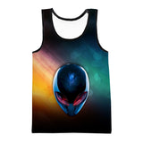 Colorful Alien Tank Top