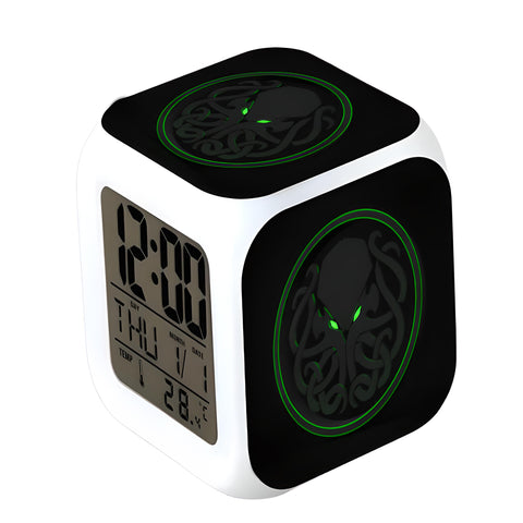 Cthulhu Logo Alarm Clock