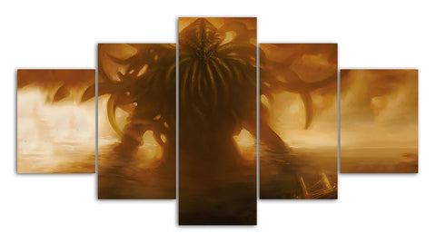 Cthulhu Lovecraft Painting