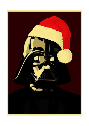 Darth Vader Christmas Poster