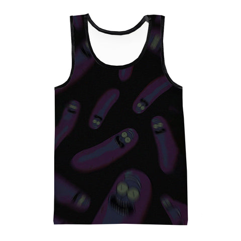 Funny Pickle Rick Tank Top