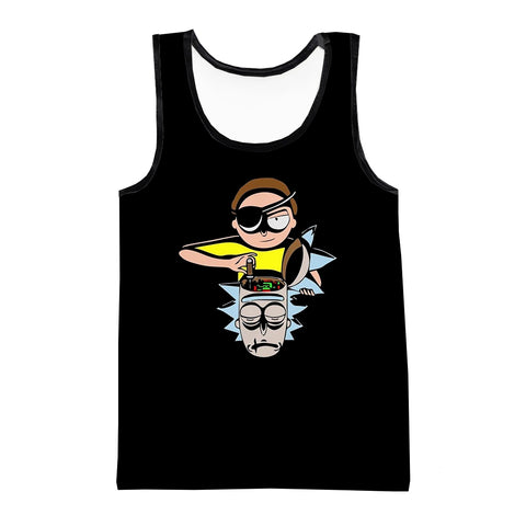 Morty Smith Rick Sanchez Tank Top