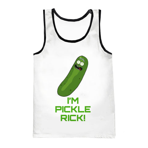 Pickle Rick Sanchez Tank Top