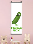 Pickle Rick Wall Art