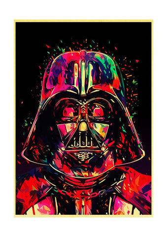 Pop Art Darth Vader Poster