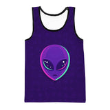 Purple Alien Tank Top