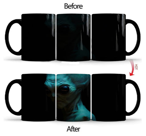 Realistic Alien Mug