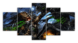 Realistic Alien VS Predator Painting