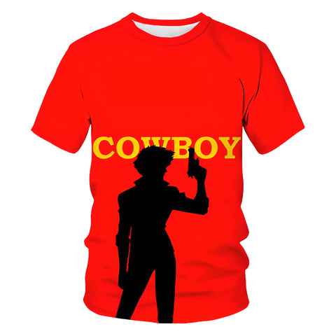 Red Cowboy Bebop T-Shirt