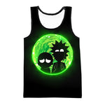 Rick and Morty 3D Tank Top