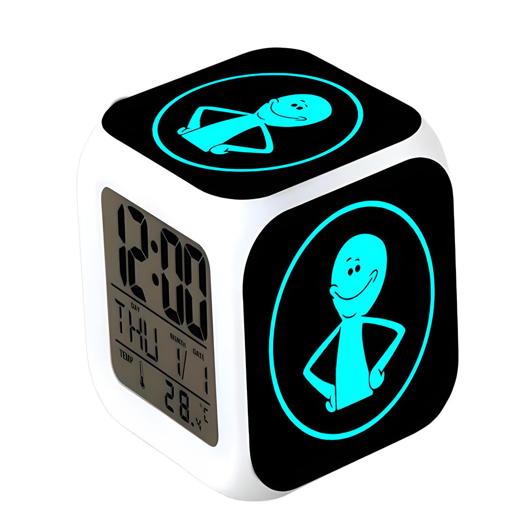 Rick and Morty Hydro Dipped popular LED Clock