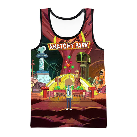 Rick and Morty Anatomy Tank Top