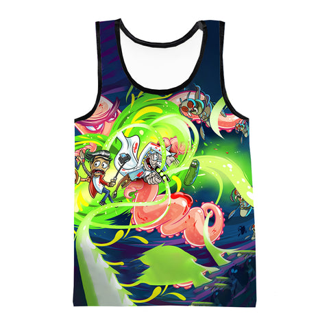 Rick and Morty Animation Tank Top