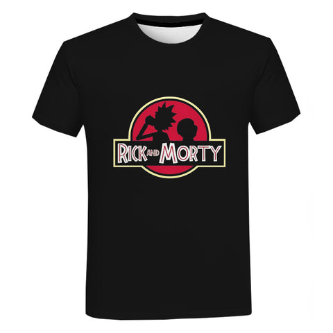 Rick And Morty Black T-Shirt