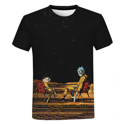 Rick And Morty Breaking Bad Shirt