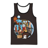 Rick and Morty Characters Tank Top