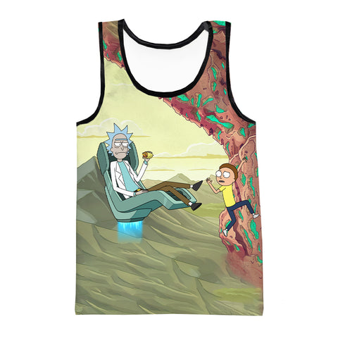 Rick and Morty Climbing Tank Top