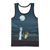 Rick And Morty Fighting Tank Top