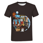 Rick And Morty Fitness T-Shirt