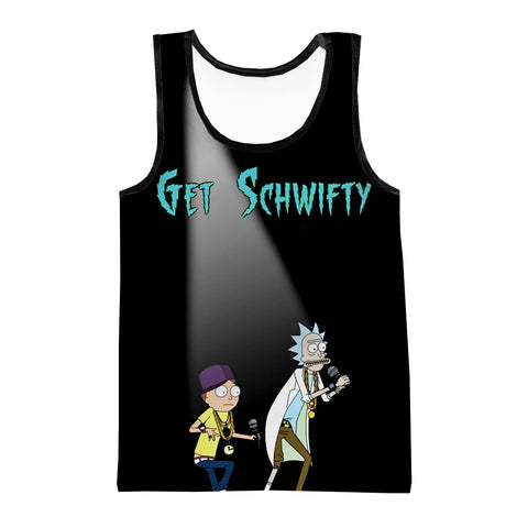 Rick And Morty Get Schwifty Tank Top