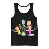 Rick And Morty Guns Tank Top