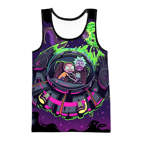 Rick and  Morty Halloween Tank Top