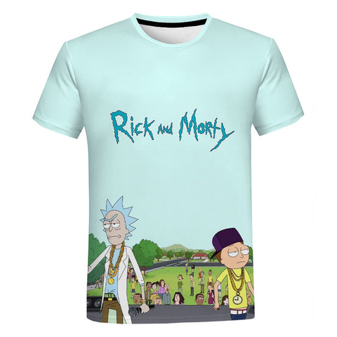 Rick And Morty Hip Hop T-Shirt
