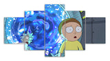 Rick And Morty Interdimensional Travel Painting