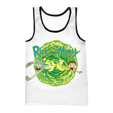 Rick and  Morty Logo Tank Top