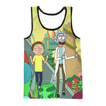 Rick and Morty Middle Finger Tank Top