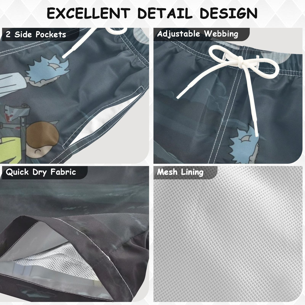 Rick And Morty New Dimension Swimsuit Alien Shopping